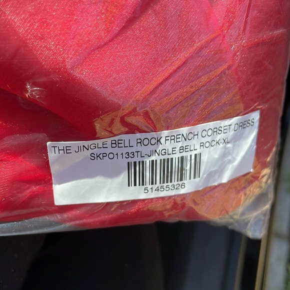 Selkie jingle bell rock French corset dress - Picture 5 of 6